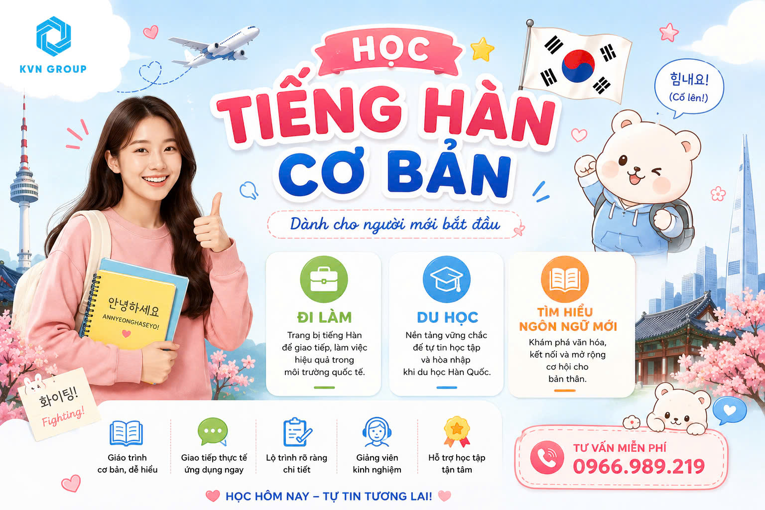 Học tiếng Hàn cơ bản