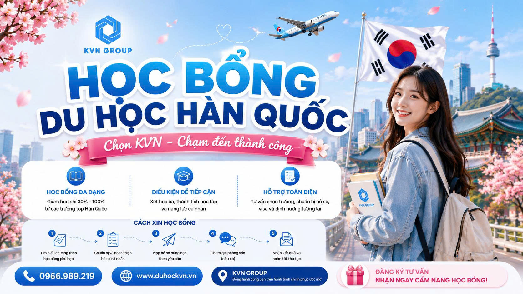 Cách săn học bổng du học Hàn Quốc
