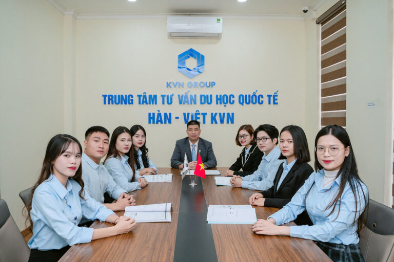 Nhân sự công ty du học Hàn Quốc KVN
