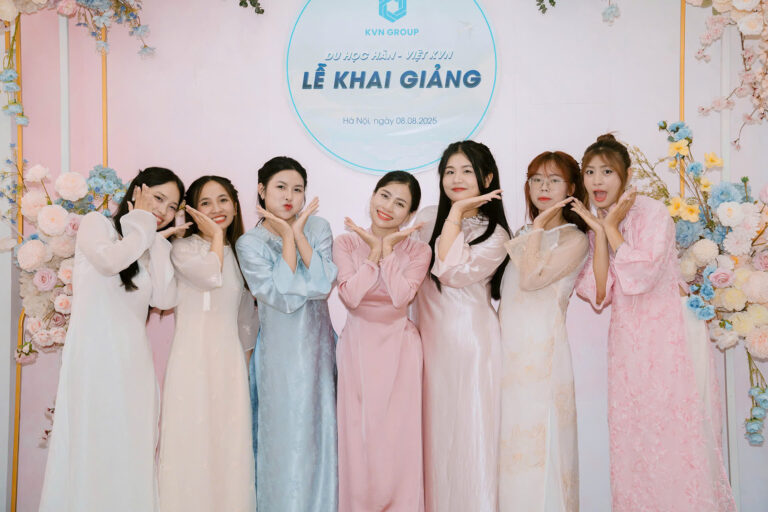 Nhân sự công ty du học Hàn Quốc KVN