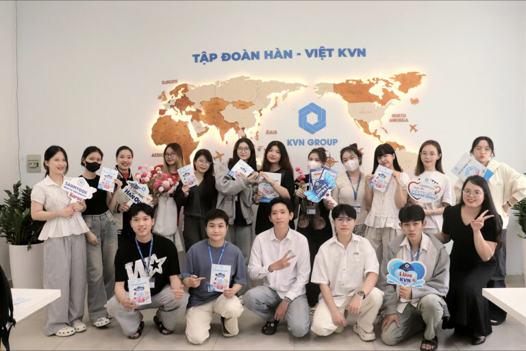 Nhân sự công ty du học Hàn Quốc KVN
