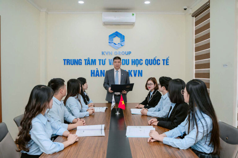 Nhân sự công ty du học Hàn Quốc KVN