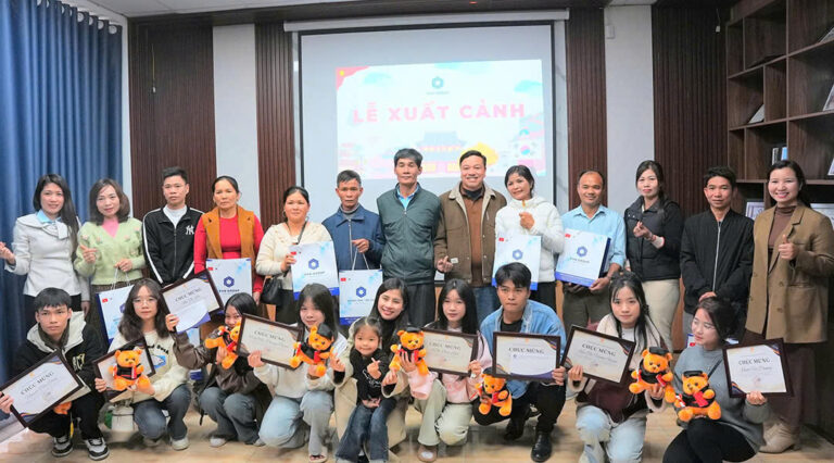 Lễ tri ân mừng xuất cảnh du học Hàn Quốc tại KVN
