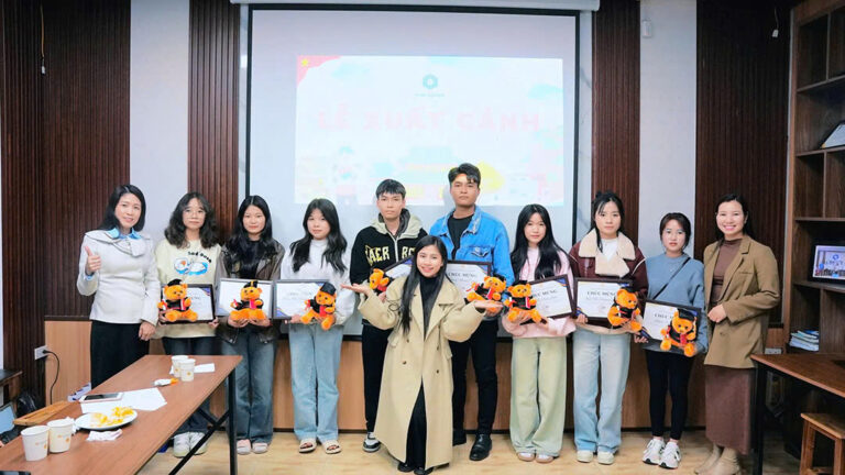 Lễ tri ân mừng xuất cảnh du học Hàn Quốc tại KVN